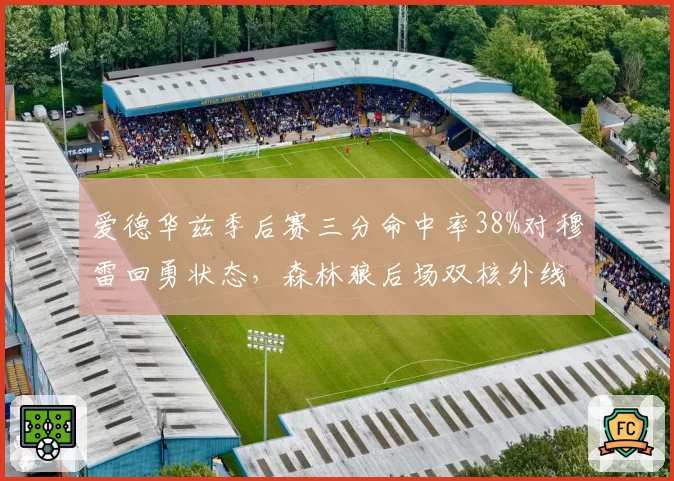 爱德华兹季后赛三分命中率38%对穆雷回勇状态,森林狼后场双核外线对决定走势